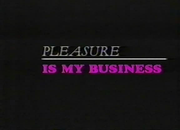 Pleasure Is My Business /  -   (Howard Ziehm, Pink Video) [1970 ., Feature, Classic, VOD]
