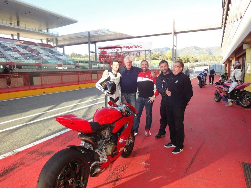 Макс Нойкирхнер испытал Ducati 1199 Panigale