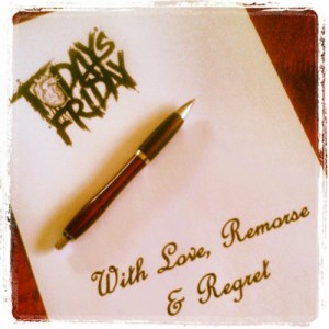 Today's Friday - With Love, Remorse and Regret (EP) (2012)