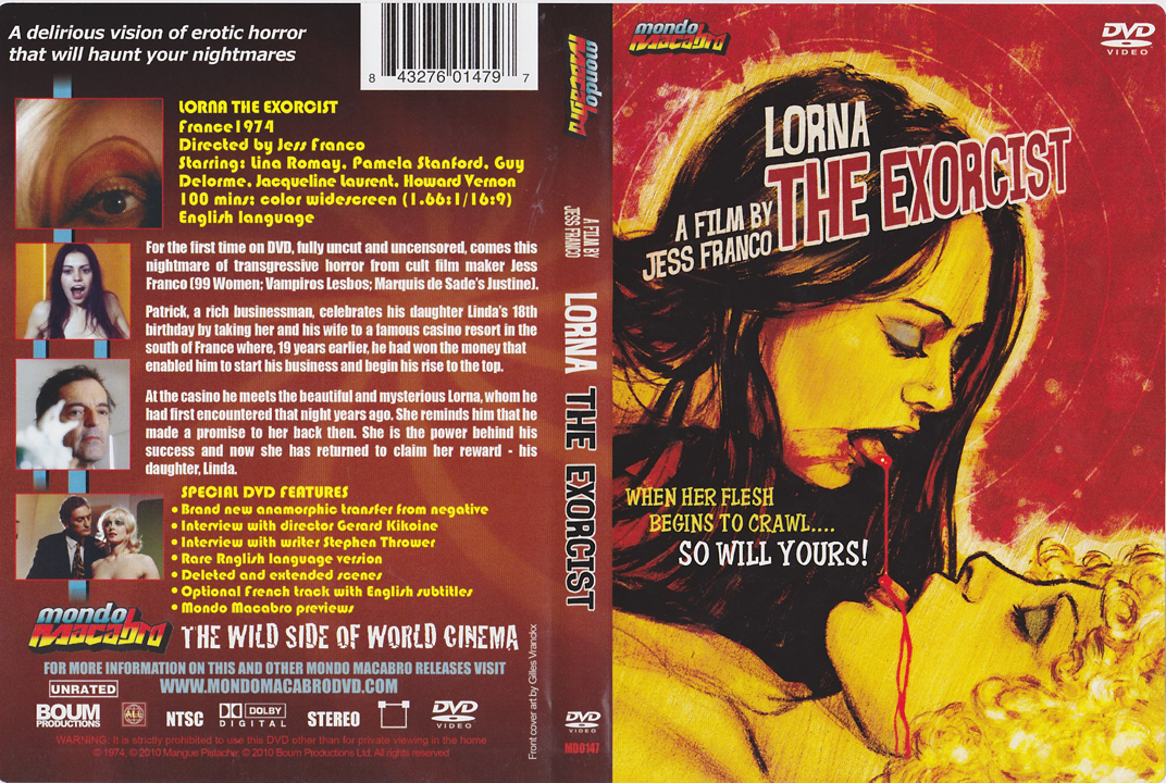 Lorna The Exorcist / Les possédées du diable / ,  /   (Jesus Franco) [1974 ., Horror, DVDRip] [rus]