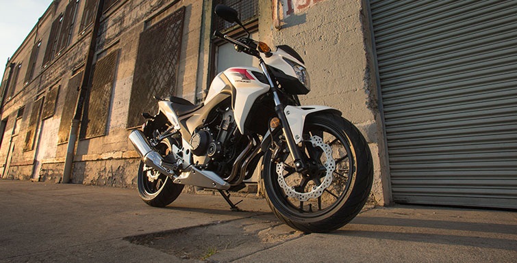 Новый нейкед Honda CB500F 2013