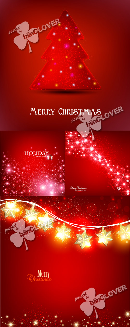 Red Christmas background 0306