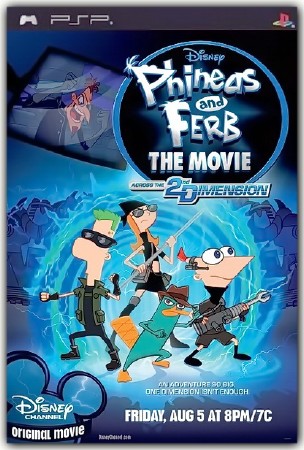 Phineas and Ferb Across the 2nd Dimension (OFW) (2012/ENG/PSP)+UA-IX