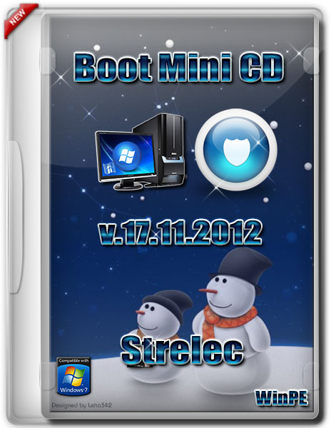 Boot Mini CD/USB Strelec (Acronis+Paragon) 17.11.2012 (х86/RUS)