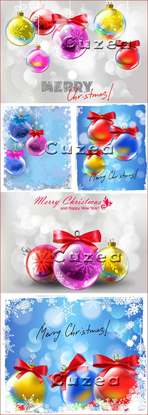       2013  /  Christmas decoration vector elements set part 2