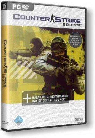 Counter-Strike Source v.1.0.0.60 NoSteam +  ZombyMod + Autoupdater (2011/RUS)