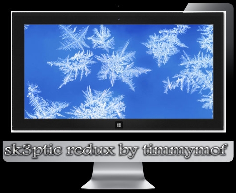 Темы для Windows 8 Зима с ее изысканными снежными узорами