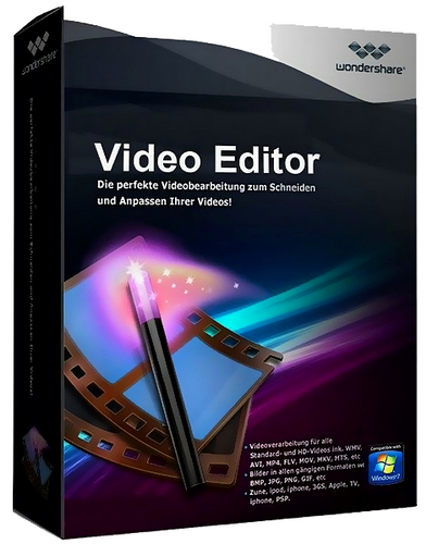 Постер Wondershare Video Editor 3.1.0.4 Final + RUS + Portable [2012, Видеоредактор]