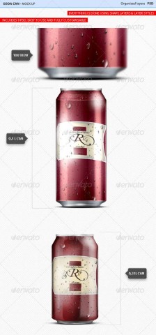 GraphicRiver Soda Can Mock Up #1