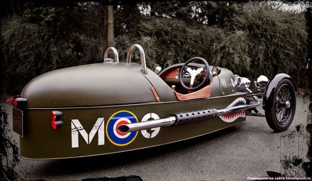 Трехколесный автомобиль Morgan Threewheeler