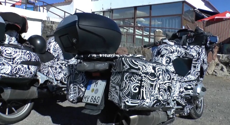 Новый мотоцикл BMW R1200RT 2014: шпионские фото и видео
