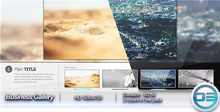 (VideoHive) Business Gallery, A E Project
