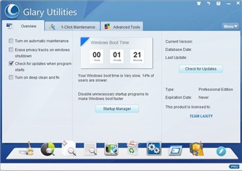 Glary Utilities Pro 3.2.0.101 Beta