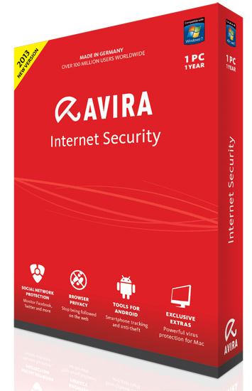 Avira Internet Security 2013 with License Key for Two Years [Full Version]