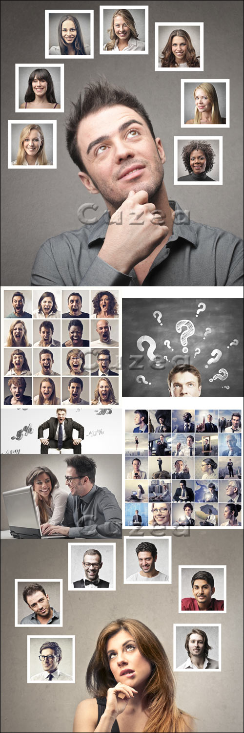   / People solution - Stock photo