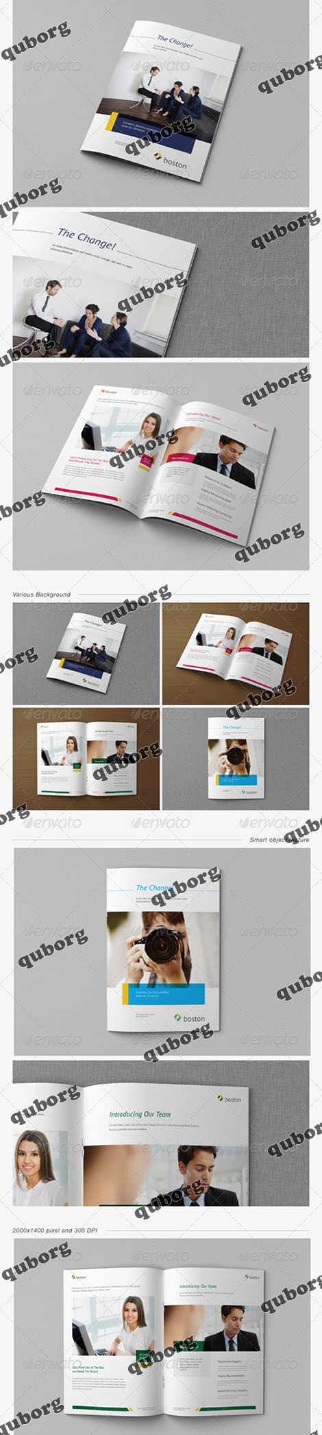 Brochure / Catalog / Magazine Mockups