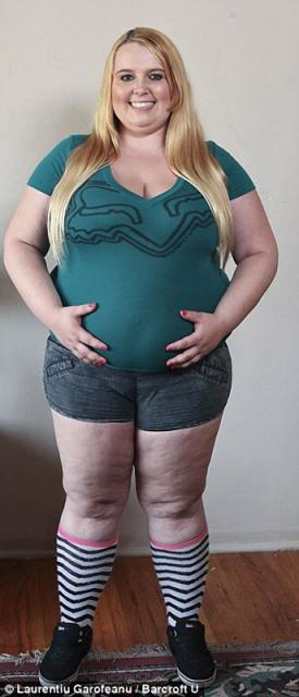 Она решила - набрать вес, чтобы прославиться в интернете