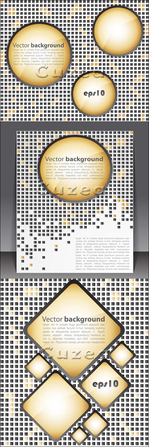    / Abstract backgrounds in vector