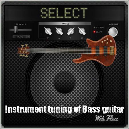 Instrument tuning of Bass guitar