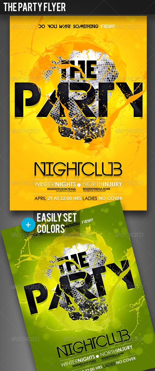 The Party Flyer - GraphicRiver