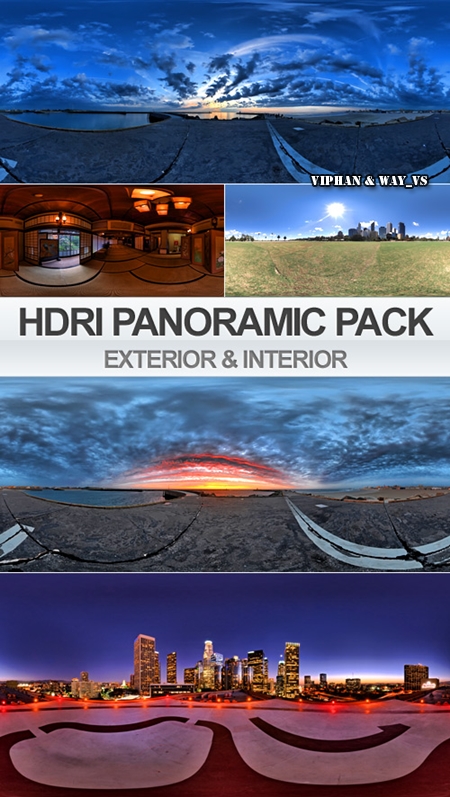 [3DMax] Interior & Exterior Panoramic HDRI Maps