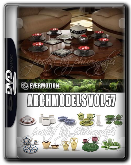 Evermotion Archmodels Vol 57 MAX + DXF + FBX + MXS + OBJ + Textures
