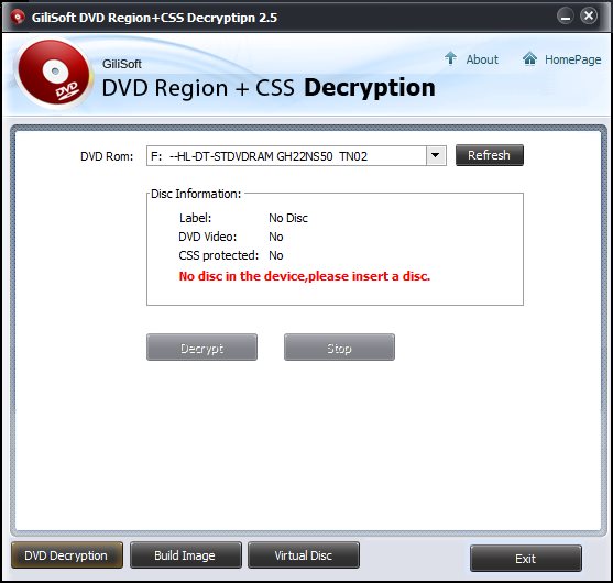 GiliSoft DVD Region CSS Decryption 2.5.0 SilenT