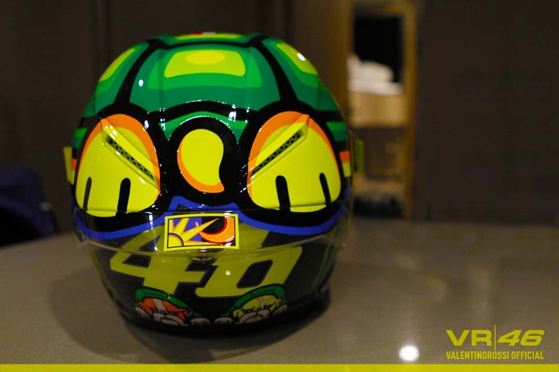 Валентино Росси подготовил новый дизайн шлема специально к Гран При Муджелло