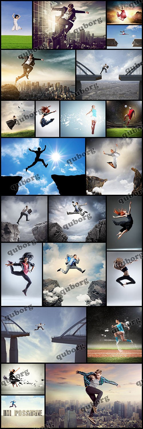 Stock Photos - Jump Man