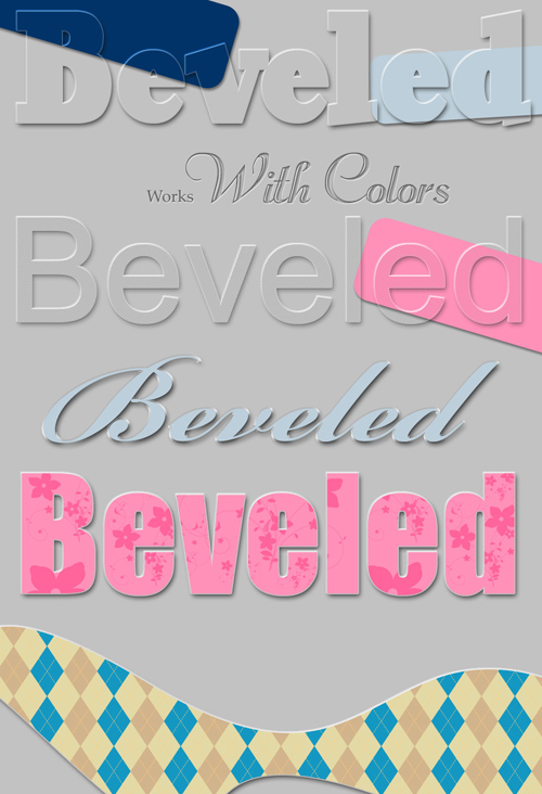 Bevel PS Layer Styles