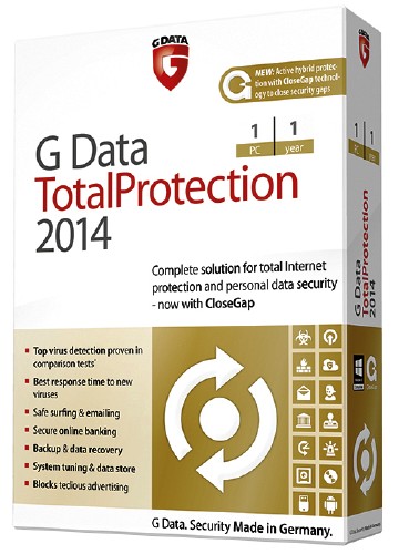 G Data TotalProtection 2014 v 24.0.1.5 Final