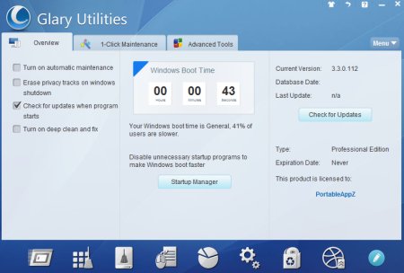 Glary Utilities Pro 4.10.0.100 Portable