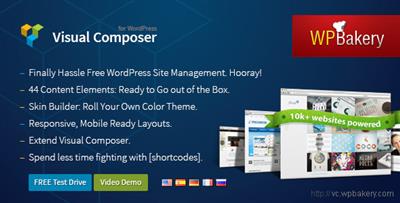 Visual Composer for WordPress v3.6.3 Free Download