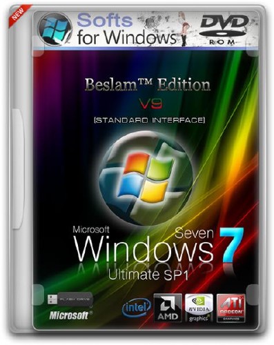 Windows 7 Ultimate SP1 Beslam™ Edition v.9 (x86/x64/RUS/2013)