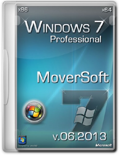 Windows 7 Professional  MoverSoft v.06.2013 (x86/x64/RUS/2013)