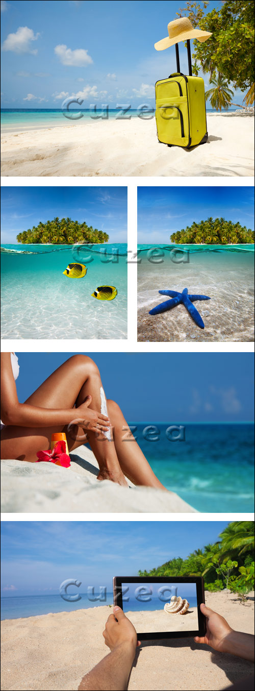    / Holiday on the beach - stock photo