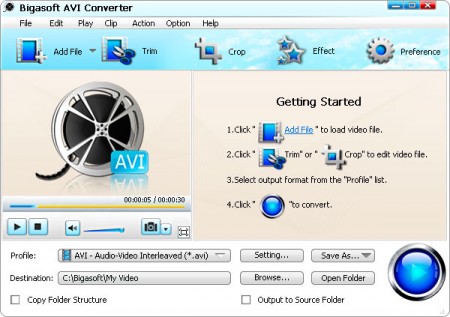 Bigasoft AVI Converter 3.7.45.4933 Multilingual 