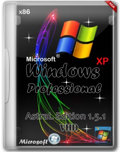 Windows XP Pro SP3 AstraL Edition 1.5.1 VHD x86 by Welic (2013/RUS)