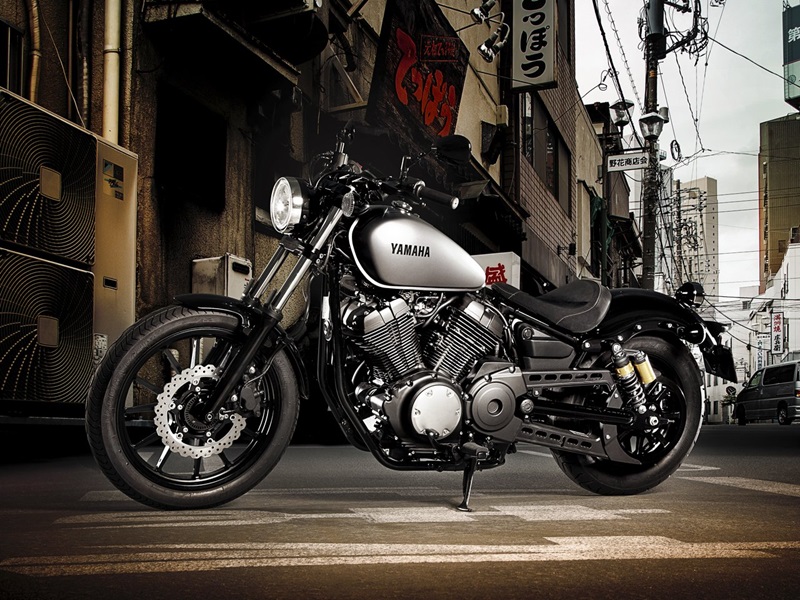 Новые мотоциклы Yamaha XV950R и XV950 2014