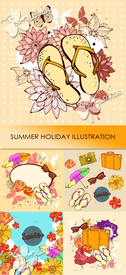 Summer holiday illustration 0441