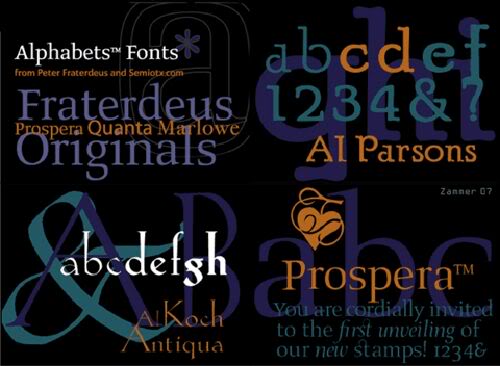 Fonts - Alphabets Inc