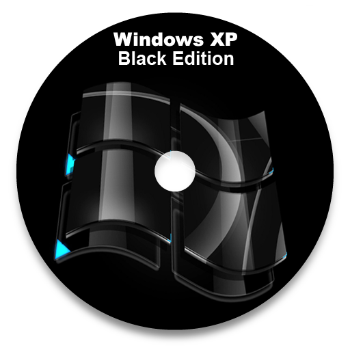 Windows XP Professional SP3 32 bit  Black Edition 2013.7.12