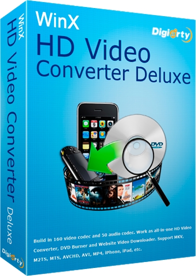 WinX HD Video Converter Deluxe 4.0.0.156 Build 20130722