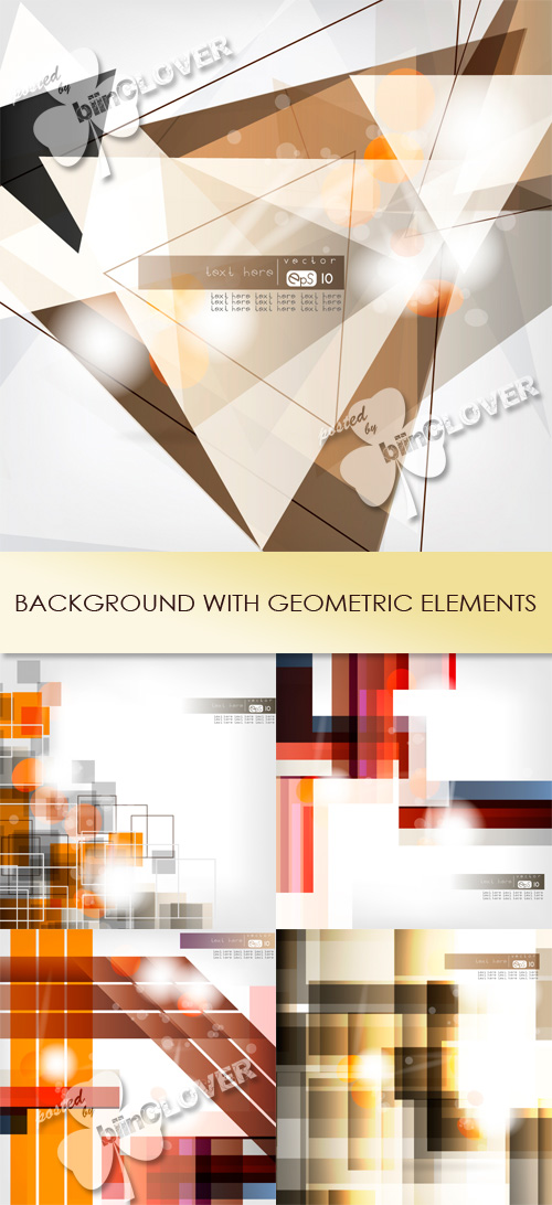 Backround with geometric elements 0450