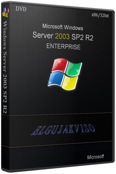 Windows Server 2003 Enterprise SP2 R2 x86 Elgujakviso Edition v30.07 (2013/RUS)