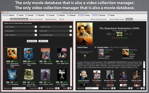 Coollector Movie Database 4.6.2 Retail (MacOSX)