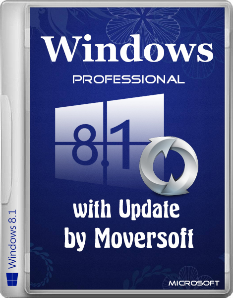 Windows 8.1 Pro with update MoverSoft 04.2015 (x64/RUS)
