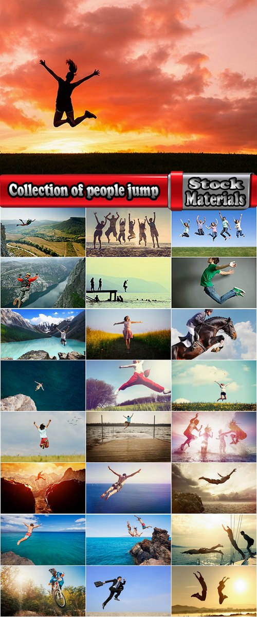 Collection of people jump jumping leap off a cliff extreme extreme sports 25 HQ Jpeg