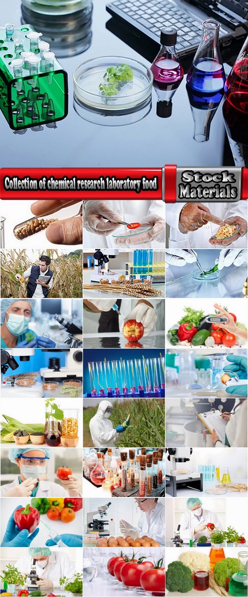 Collection of chemical research laboratory food food products research 25 HQ Jpeg