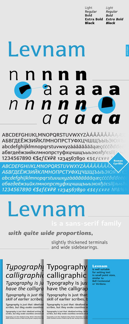 Levnam Font Family